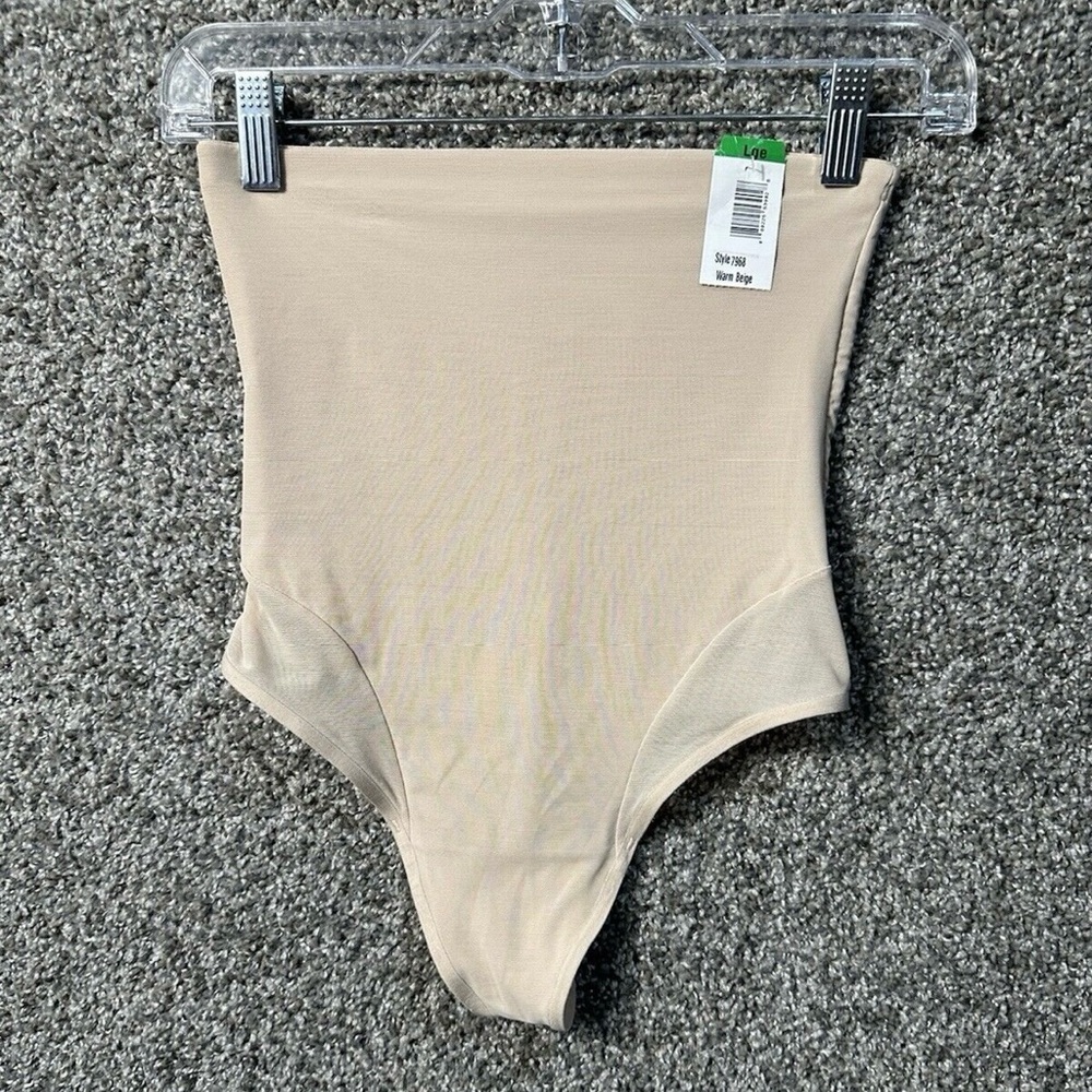Naomi & Nicole Ultra Firm Control Shapewear High Waist Thong SZ Large NWT - Picture 2 of 5